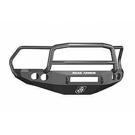 Road Armor Bumper Stealth Lonestar 1-Piece Design Steel Black - 40805BNW