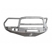 Road Armor Bumper Stealth Lonestar 1-Piece Design Steel Natural - 40805ZNW