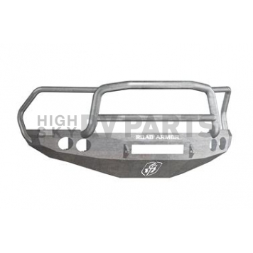 Road Armor Bumper Stealth Lonestar 1-Piece Design Steel Natural - 40805ZNW