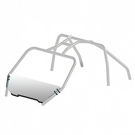Kolpin Windshield - Half-Fixed Polycarbonate Clear - 2713