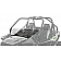 Kolpin Windshield - Half-Fixed Polycarbonate Clear - 2713
