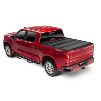 BAK Industries Tonneau Cover Hard Folding Black Matte Aluminum - 448135