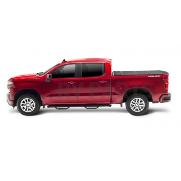 BAK Industries Tonneau Cover Hard Folding Black Matte Aluminum - 448135-3