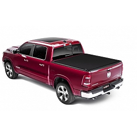 Truxedo Tonneau Cover Hard Roll-Up Black Matte Aluminum/ Fabric - 1585816