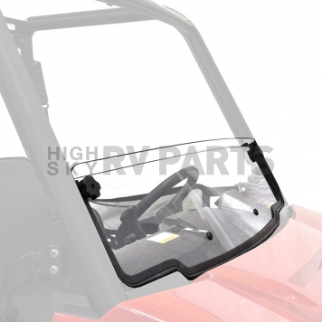 Kolpin Windshield - Half-Fixed Polycarbonate Clear - 2750