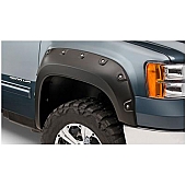 Bushwacker Fender Flare - Black Dura-Flex 2000 ABS Smooth Plastic Matte Set Of 2 - 4010902