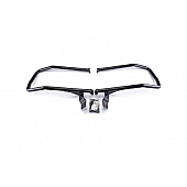 Warn Brush Guard Tubular Powder Coated Black Steel - 84795