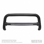 Westin Automotive Bull Bar Tube 3-1/2 Inch Black Textured Powder Coated  Steel - 3231095TL