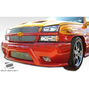 DuraFlex Bumper Cover Plain  Platinum Fiberglass - 103002
