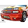 DuraFlex Bumper Cover Plain  Platinum Fiberglass - 103002