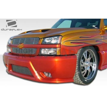 DuraFlex Bumper Cover Plain  Platinum Fiberglass - 103002-1