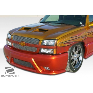 DuraFlex Bumper Cover Plain  Platinum Fiberglass - 103002-2
