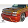 DuraFlex Bumper Cover Plain  Platinum Fiberglass - 103002