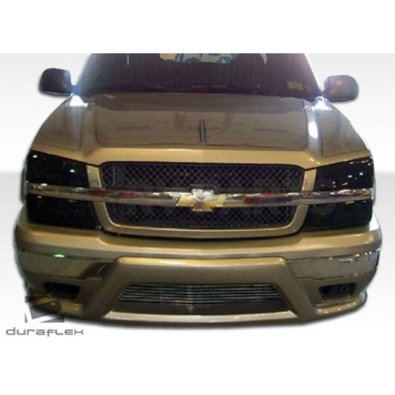 DuraFlex Bumper Cover Plain  Platinum Fiberglass - 103002-3