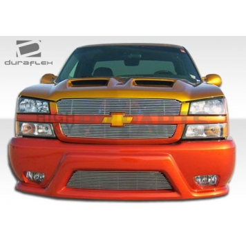 DuraFlex Bumper Cover Plain  Platinum Fiberglass - 103002-4