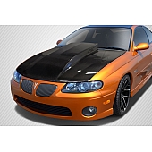 Extreme Dimensions Hood - Gloss Carbon Fiber Black - 113104