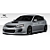 DuraFlex Bumper Cover Plain  C-Speed 3 Fiberglass - 107865
