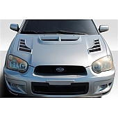 Extreme Dimensions Hood - Fiberglass Reinforced Plastic Black - C-1 - 113607