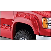 Bushwacker Fender Flare - Black Dura-Flex 2000 ABS Smooth Plastic Matte Set Of 2 - 4010502