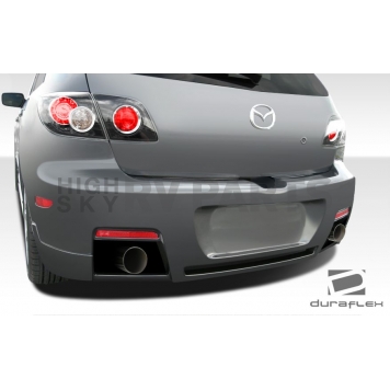 DuraFlex Bumper Cover Plain  X-Sport Fiberglass - 107763-1