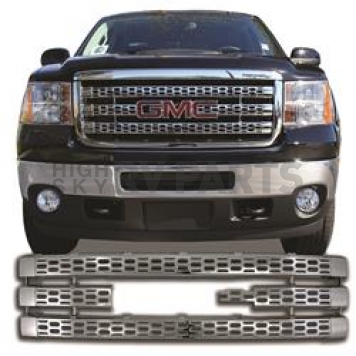 Coast To Coast Grille Insert - Chrome Plated ABS Plastic - GI90