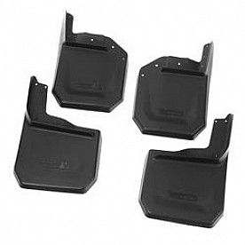 Rugged Ridge Mud Flap - Thermoplastic Elastomer (TPE) Black Set Of 4 - 1164210