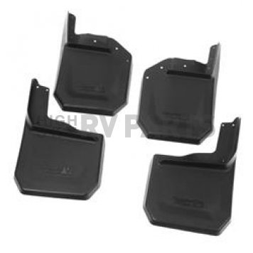 Rugged Ridge Mud Flap - Thermoplastic Elastomer (TPE) Black Set Of 4 - 1164210