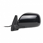 K-Source Exterior Mirror Electric OEM Black Single - 70106T