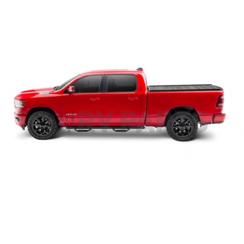 Retrax Tonneau Cover Hard Manual Retractable Black Matte Aluminum - T80379-2
