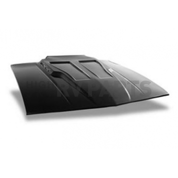 Harwood Fiberglass Hood - Daytona IROC Bare Fiberglass Black - B12104