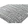 Rugged Ridge Grille Insert - Mesh Rectangular Black Powder Coated Stainless Steel - 1140132