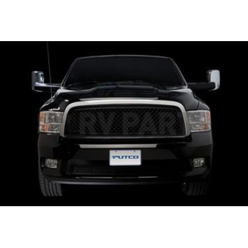 Putco Grille Insert - Black Powder Coated Aluminum Rectangular - 270521B
