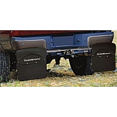 Hopkins MFG Mud Flap - Black Set Of 2 - 3304