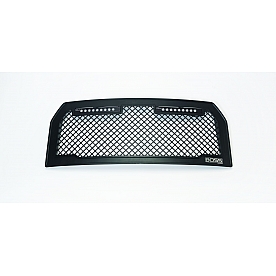Putco Grille Insert - Black Powder Coated Aluminum Rectangular - 270545BL