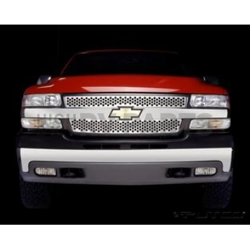 Putco Grille Insert - Polished Stainless Steel Rectangular - 84107