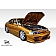 DuraFlex Bumper Cover Plain  Aggressive Fiberglass - 101455