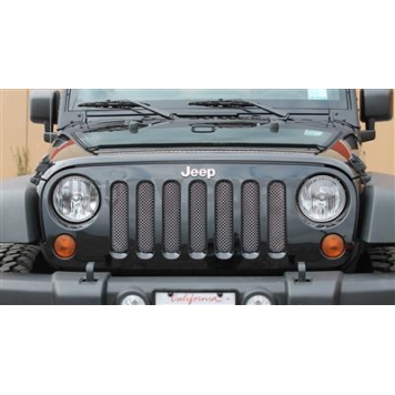 Paramount Automotive Grille Insert - Triple Chrome Plated Stainless Steel Wire Mesh - 430340
