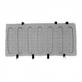 Paramount Automotive Grille Insert - Black Stainless Steel Wire Mesh - 430340B