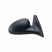K-Source Exterior Mirror Manual OEM Black Single - 61551F