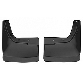 Husky Liner Mud Flap - Black Textured Thermoplastic Olefin Set Of 2 - 57051
