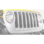 Paramount Automotive Grille Insert - Chrome Plated Stainless Steel Mesh - 430354