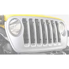 Paramount Automotive Grille Insert - Chrome Plated Stainless Steel Mesh - 430354