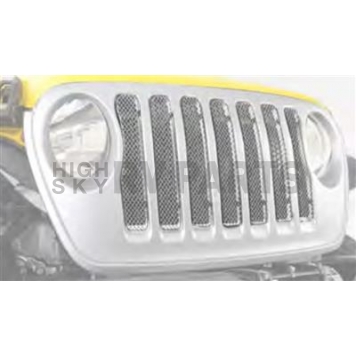 Paramount Automotive Grille Insert - Chrome Plated Stainless Steel Mesh - 430354