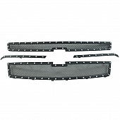 Paramount Automotive Grille Insert - Black Textured Powder Coated Stainless Steel - 460780