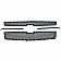 Paramount Automotive Grille Insert - Black Textured Powder Coated Stainless Steel - 460780