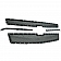 Paramount Automotive Grille Insert - Black Textured Powder Coated Stainless Steel - 460780