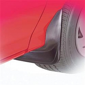 Road Sport/ PowerFlow Mud Flap - Rubber Black Set Of 2 - 6401