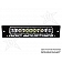 Rigid Lighting Grille Insert - Mesh Rectangular Black Powder Coated Stainless Steel - 40340