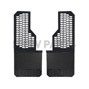 Putco Mud Flap - High Density Polyethylene Black Matte Set Of 2 - 78265