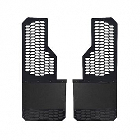 Putco Mud Flap - High Density Polyethylene Black Matte Set Of 2 - 78255